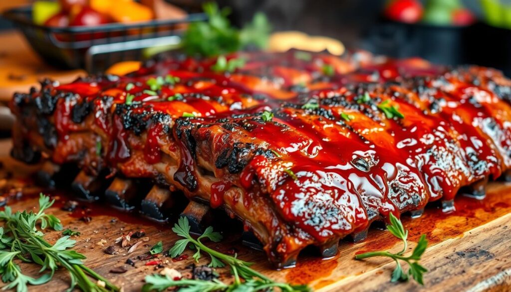 grilled beef ribs