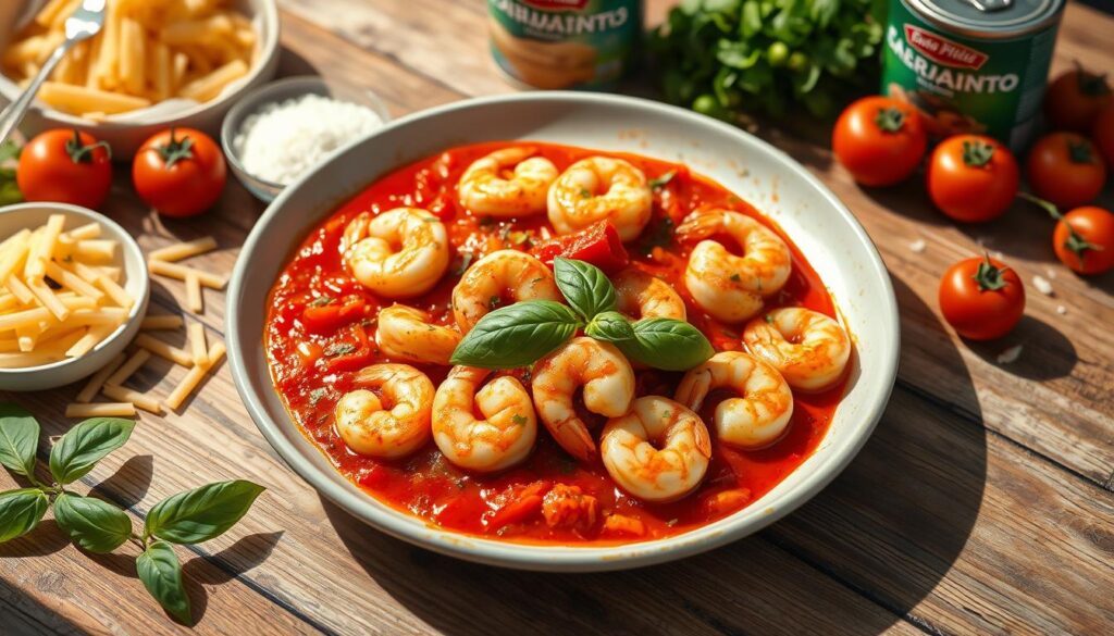 Budget-Friendly Shrimp Marinara