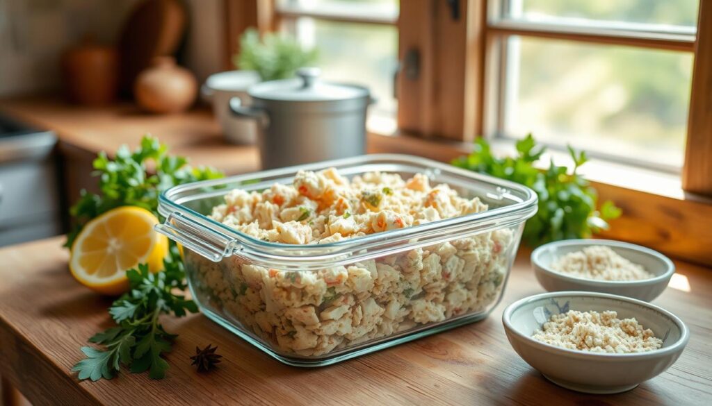 Crab Meat Stuffing Storage