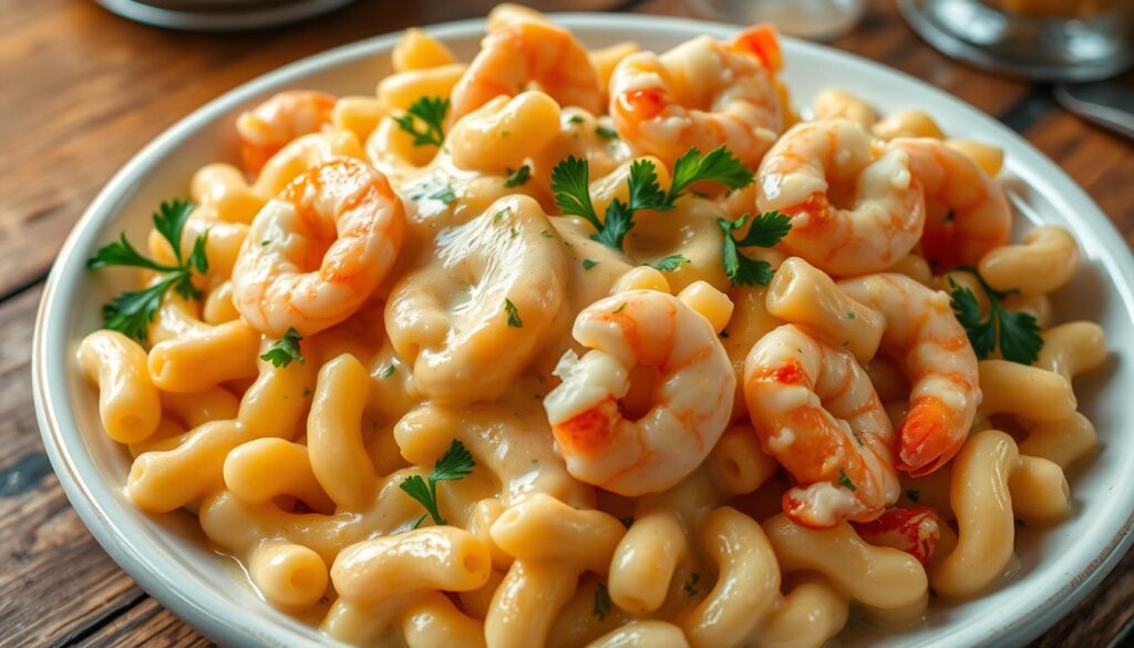 Creamy Seafood Mac and Cheese Sauce