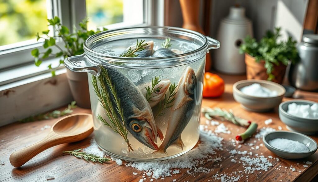 Fish Brining Process