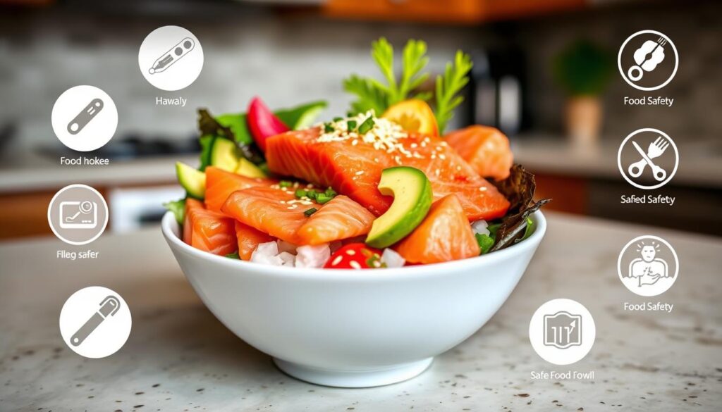 Salmon Poke Food Safety