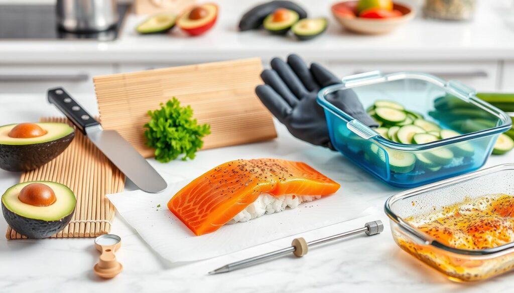 Sushi Salmon Baking Tools