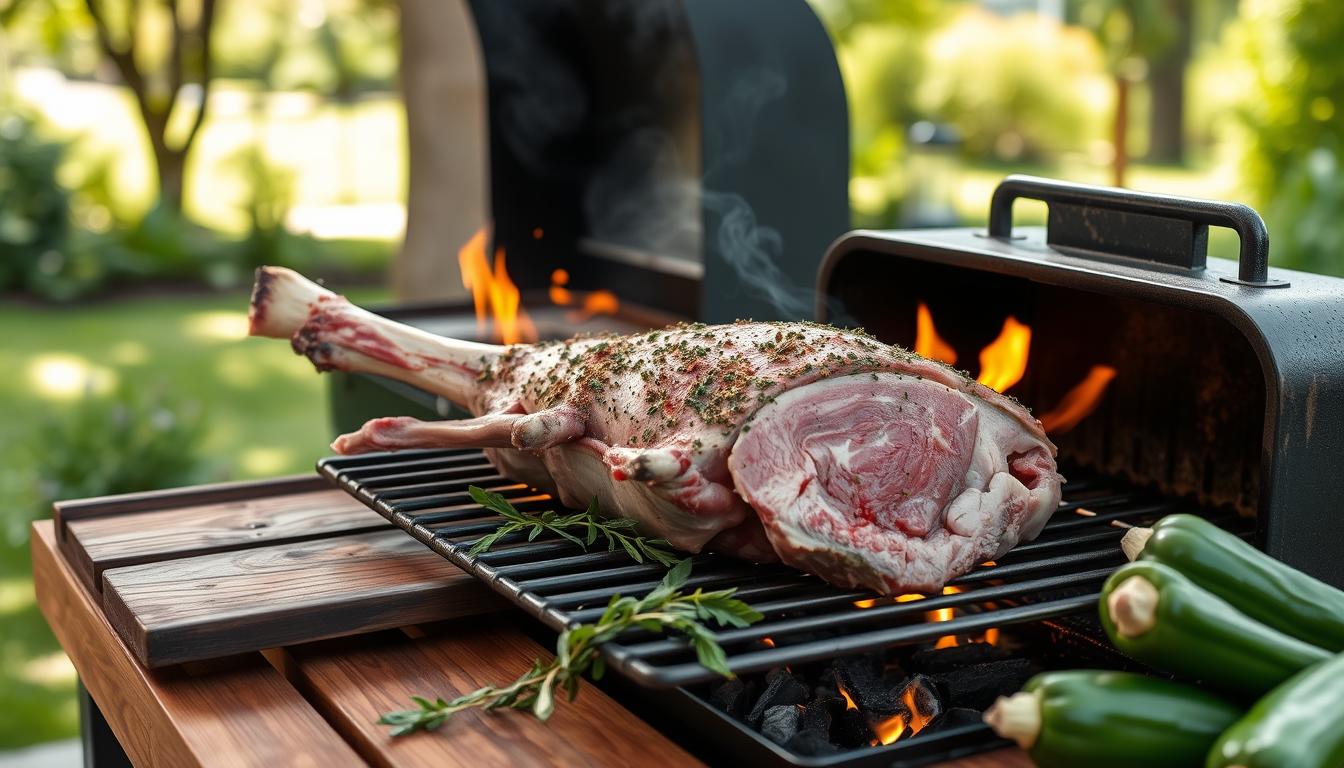 grilled leg of lamb