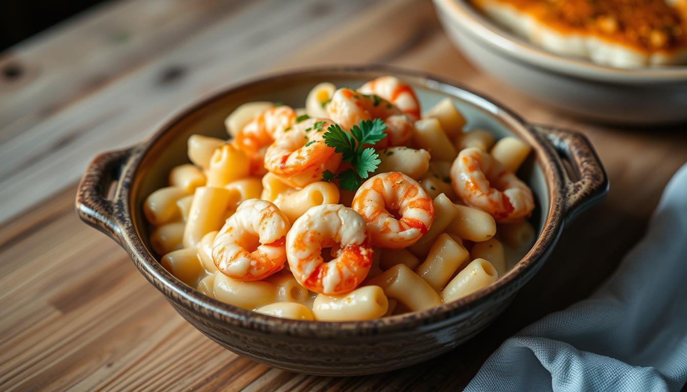 seafood mac and cheese