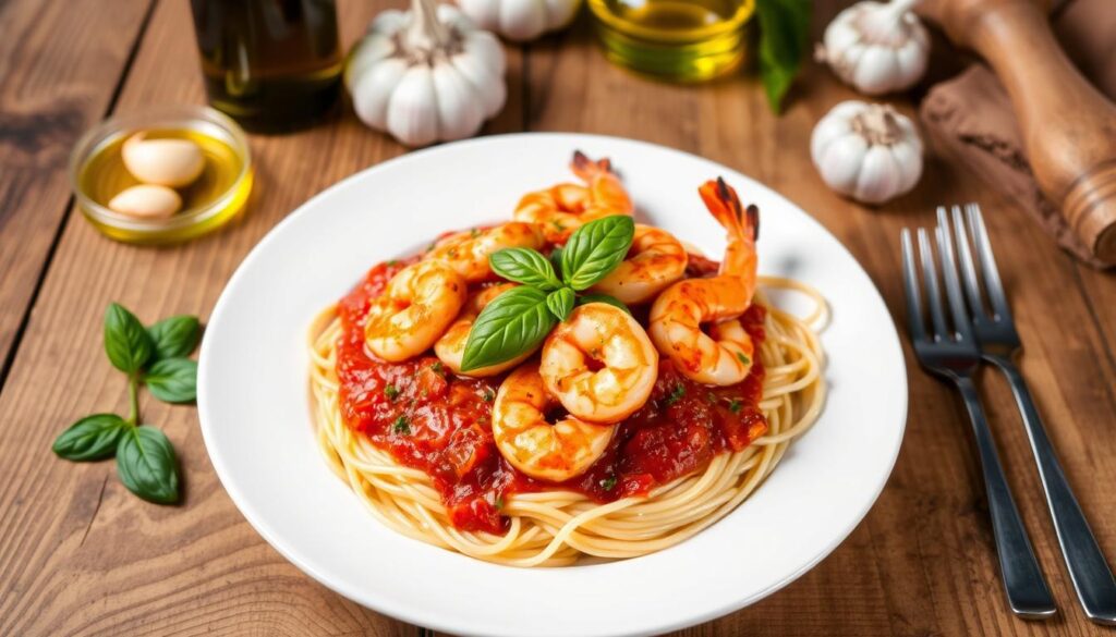 shrimp marinara