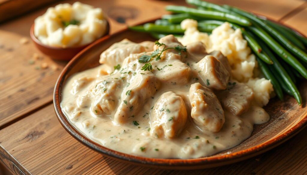 slow cooker cream cheese chicken